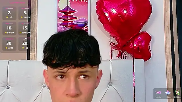 Snapshot of Axel__Evans chatting on 03.17.26 Axel Evans online show from 03.17.26