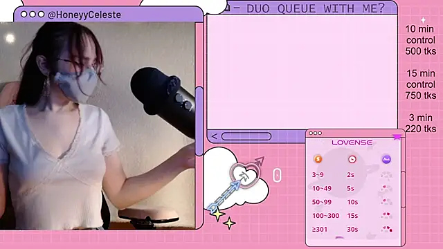HoneyyCeleste online show from 04.27.26