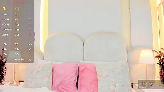 Snapshot of SalomeeBell chatting on 02.13.26 SalomeeBell online show from 02.13.26