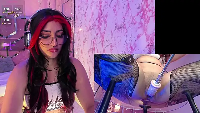 Snapshot of AriaNova_ chatting on 02.26.26 AriaNova online show from 02.26.26