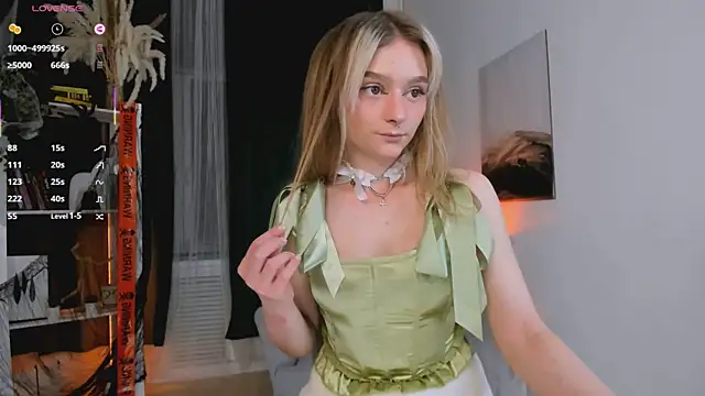 Snapshot of May_Bleach chatting on 10.22.25 May Bleach online show from 10.22.25