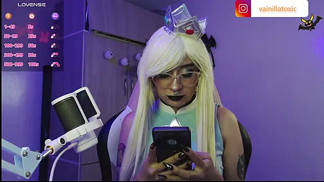 vainilla doll online show from 10.03.25