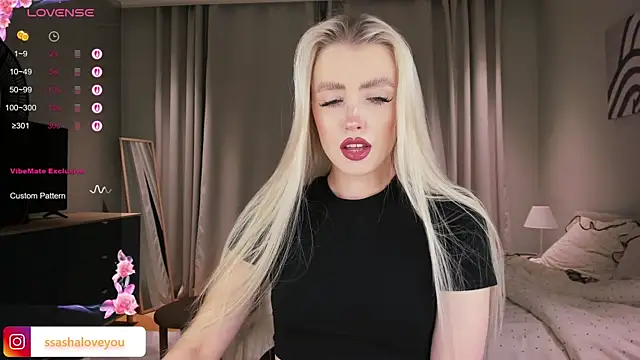 sashaloveyou online show from 11.14.25