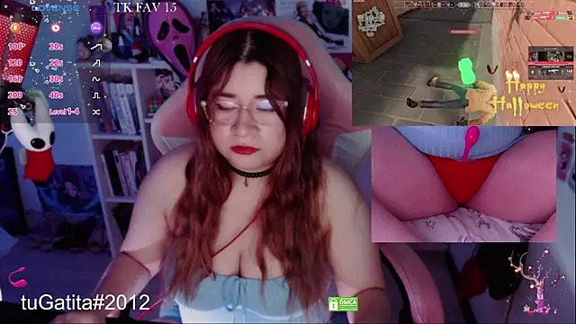 Pink girl0n online show from 10.28.25