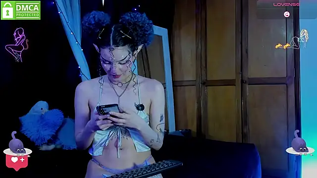 Bluedarkelf888 online show from 01.13.26