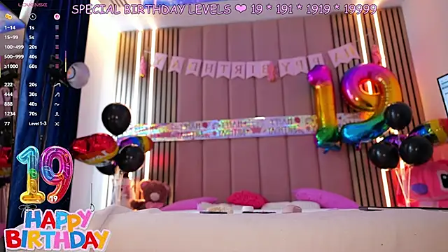 Snapshot of Vesya chatting on 02.20.26 Vesya online show from 02.20.26