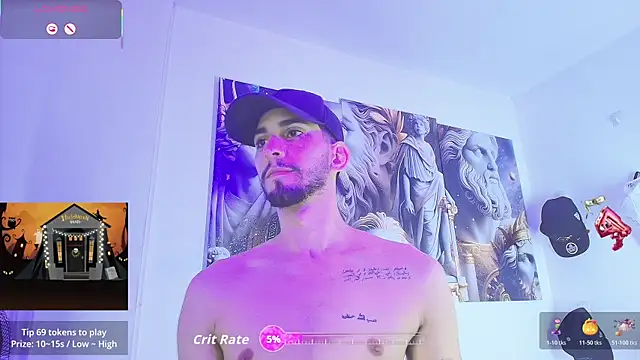 aphrodita hotaz online show from 10.26.25