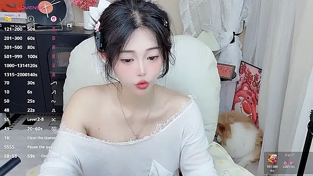 Snapshot of CeeKie chatting on 04.01.26 CeeKie online show from 04.01.26