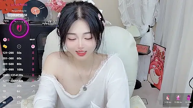 Snapshot of CeeKie chatting on 04.01.26 CeeKie online show from 04.01.26
