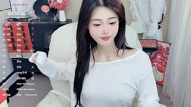 Snapshot of CeeKie chatting on 04.15.26 CeeKie online show from 04.15.26
