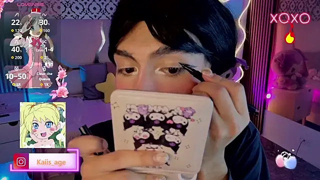 Snapshot of kaisage_tay chatting on 07.07.26 kaisage tay online show from 07.07.26