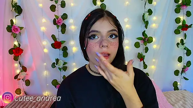 cutee andrea online show from 10.19.25