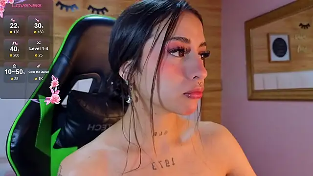 Abril Velvet a  online show from 12.14.25