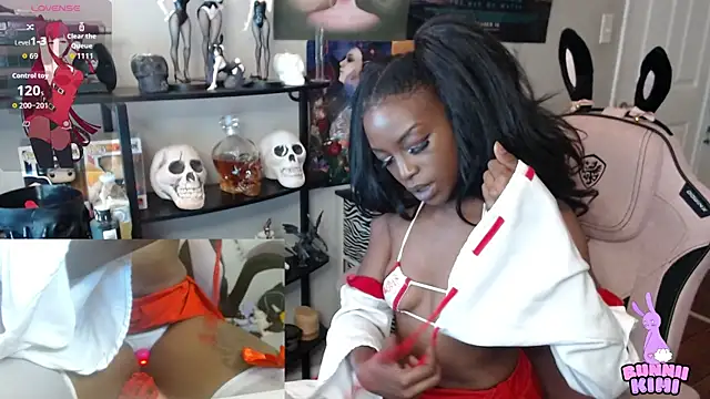 bunniikimi online show from 09.14.25