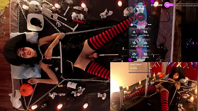 cherry moon1 online show from 10.31.25