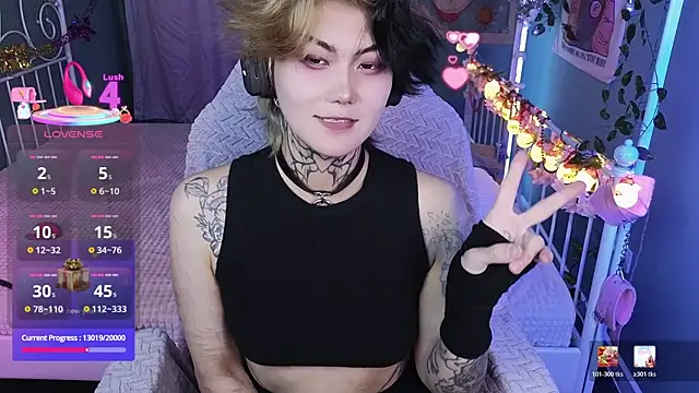 GothXRaven online show from 12.17.25