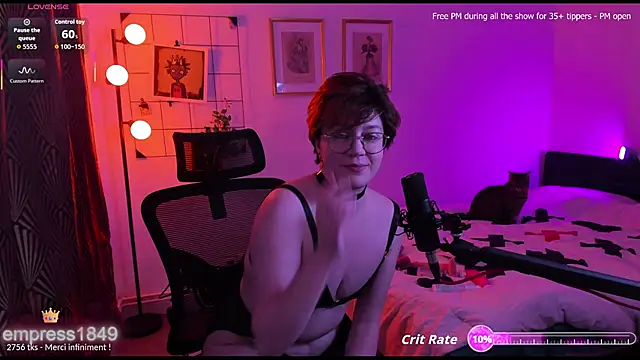 Snapshot of MossPrince chatting on 11.22.25 MossPrince online show from 11.22.25