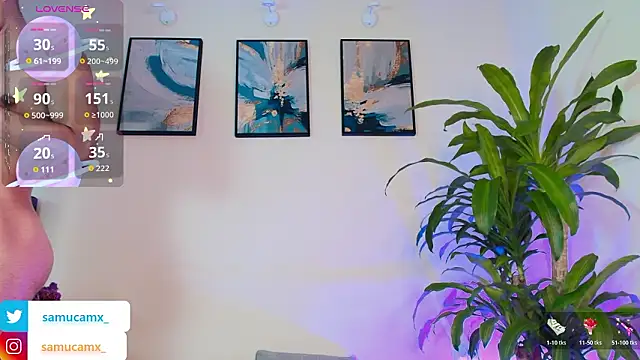 samucamx  online show from 02.02.26