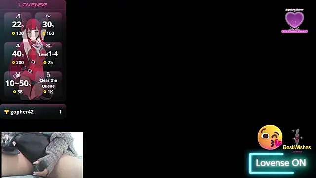 Vesper Vixen online show from 11.21.25