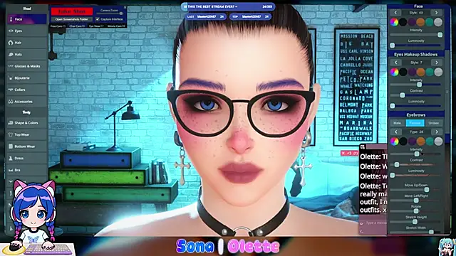 SonaBoobvelle online show from 04.08.26