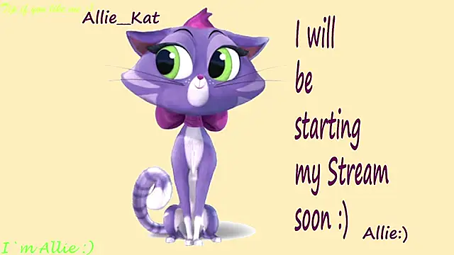 Snapshot of Allie_Kat chatting on 05.31.26 Allie Kat online show from 05.31.26