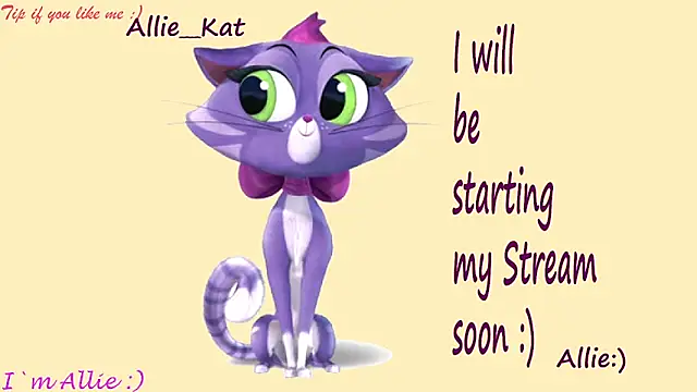 Snapshot of Allie_Kat chatting on 06.14.26 Allie Kat online show from 06.14.26