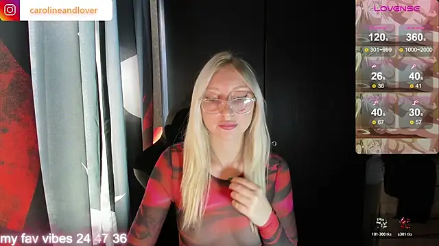 Caroline lover  online show from 11.07.25