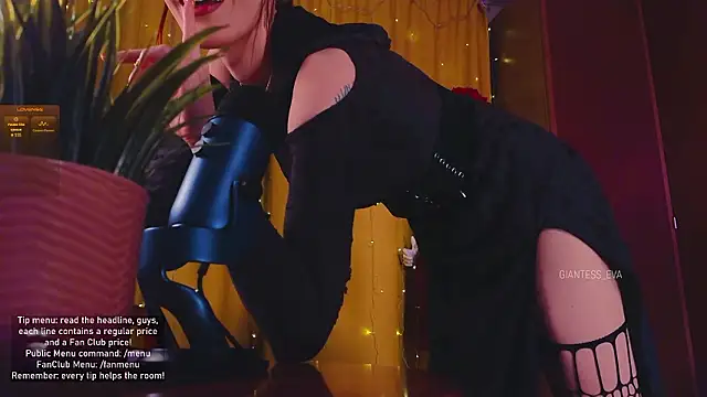 Giantess Eva online show from 01.31.26