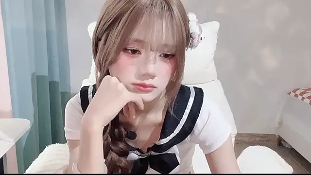Snapshot of Ximei-O chatting on 06.23.26 Ximei-O online show from 06.23.26