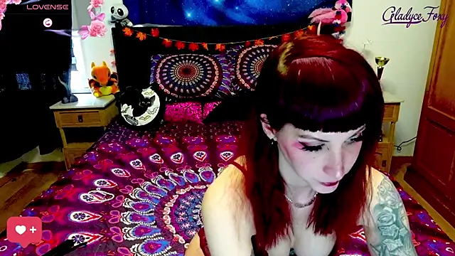 Gladyce Foxy online show from 03.13.26