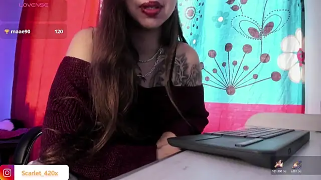 Scarlett  Cooper   online show from 03.08.26