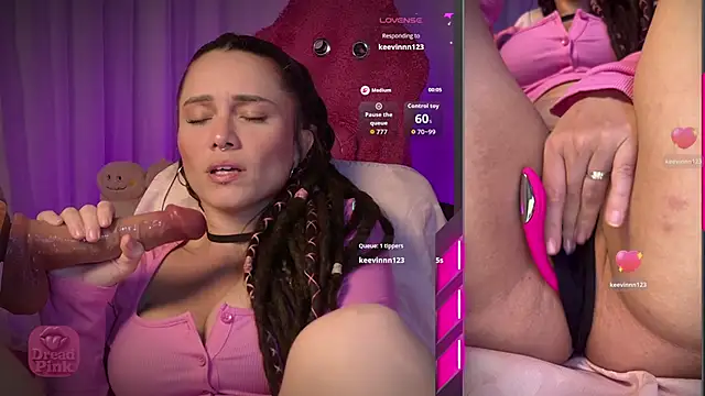 Snapshot of DreadPink chatting on 04.05.26 DreadPink online show from 04.05.26