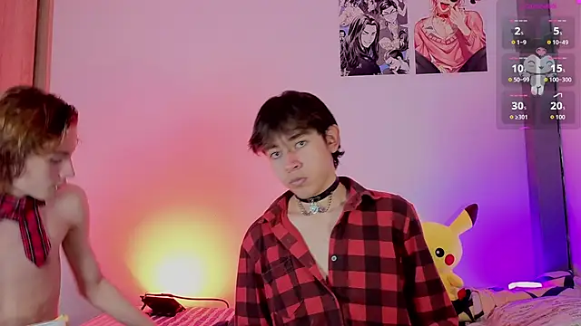 Snapshot of Darcy_and_Stolas chatting on 10.12.25 Darcy and Stolas online show from 10.12.25