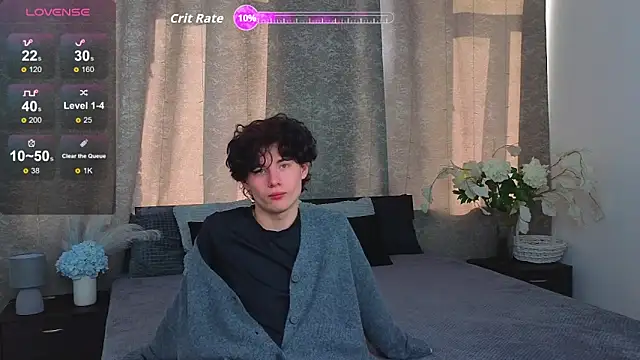 Snapshot of Cute_Mike chatting on 02.06.26 Cute Mike online show from 02.06.26