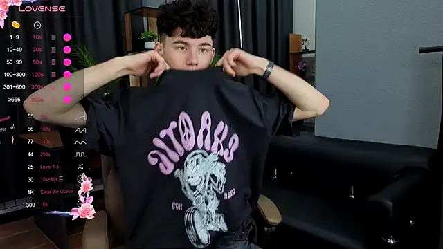 Snapshot of Cute_Mike chatting on 02.24.26 Cute Mike online show from 02.24.26