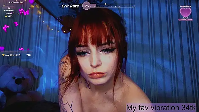 Snapshot of ArianaLight chatting on 05.07.26 ArianaLight online show from 05.07.26