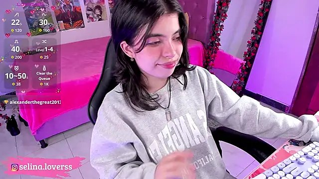 selina lovers  online show from 03.24.26