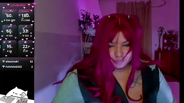 Snapshot of FullSizeQueen chatting on 10.24.25 FullSizeQueen online show from 10.24.25
