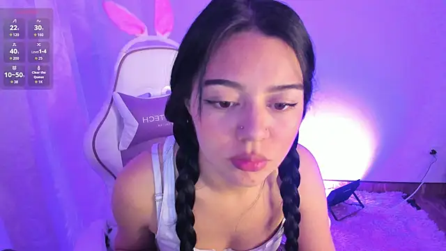 Snapshot of Midori_rosse chatting on 10.19.25 Midori rosse online show from 10.19.25