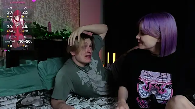 KawaiiHornyArtists online show from 01.12.26