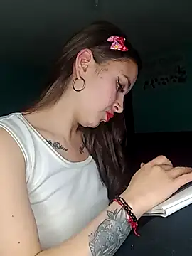 Snapshot of Adhara-Bunny chatting on 10.21.25 Adhara-Bunny online show from 10.21.25