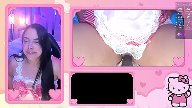 Snapshot of PurryBella chatting on 11.23.25 PurryBella online show from 11.23.25