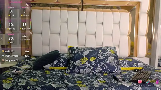 Snapshot of Kinkyhousetour chatting on 11.15.25 Kinkyhousetour online show from 11.15.25