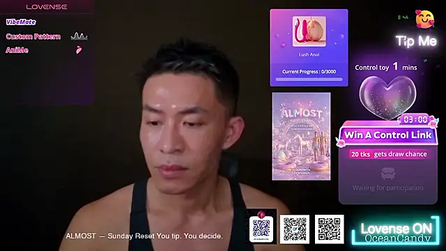 OceanCandy online show from 01.18.26