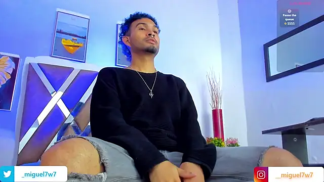   Miguel7w7 online show from 12.02.25