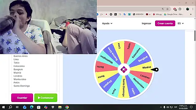 Giby Grace online show from 03.02.26