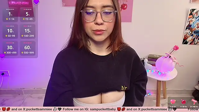 Snapshot of Sampuckettbaby chatting on 05.06.26 Sampuckettbaby online show from 05.06.26
