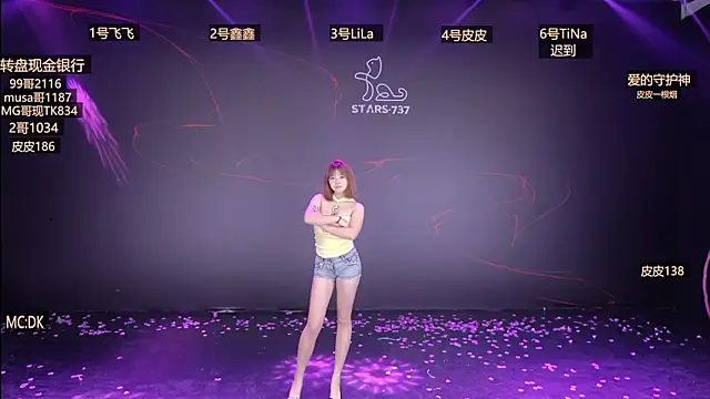 Snapshot of STARS-737 chatting on 01.13.26 STARS-737 online show from 01.13.26