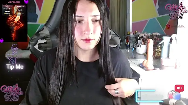 Mysticdooll69 online show from 01.11.26