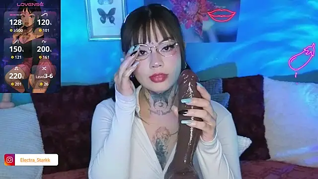 Snapshot of Electra_Starkk chatting on 02.18.26 Electra Starkk online show from 02.18.26